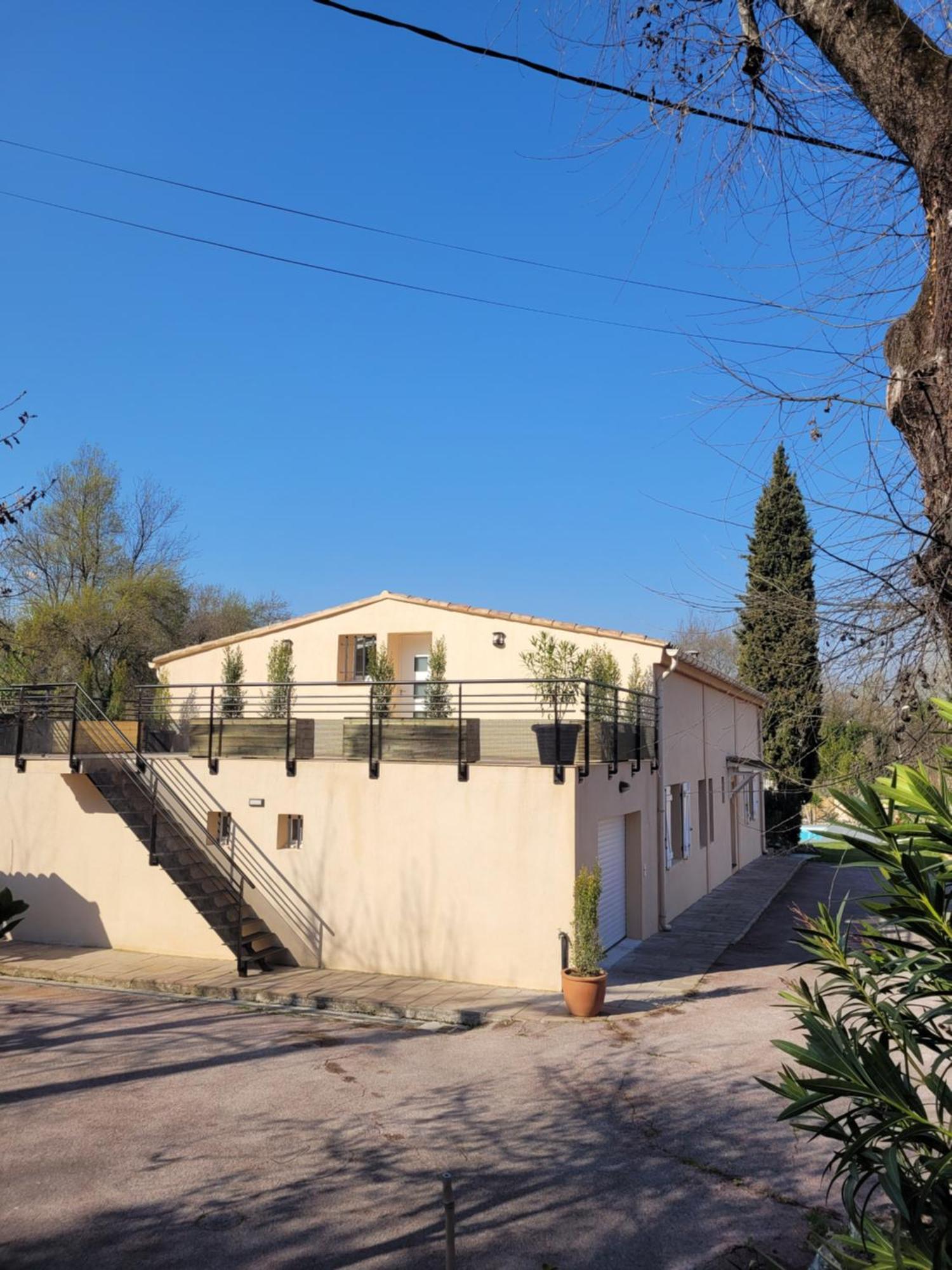 Villa L'Abaguie-Charmant Logement Au Calme Entre Mer Et Montagne Cagnes-sur-Mer Luaran gambar
